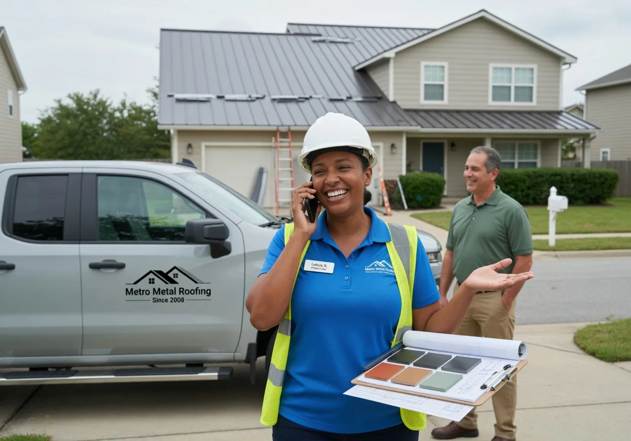 Storm Damage Metal Roof Repair in Cawker City, KS